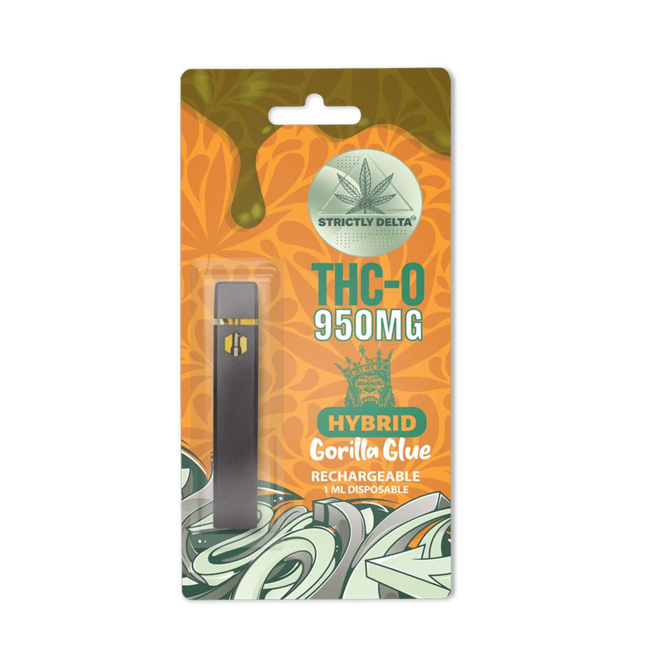 THC-O GORILLA GLUE DISPOSABLE